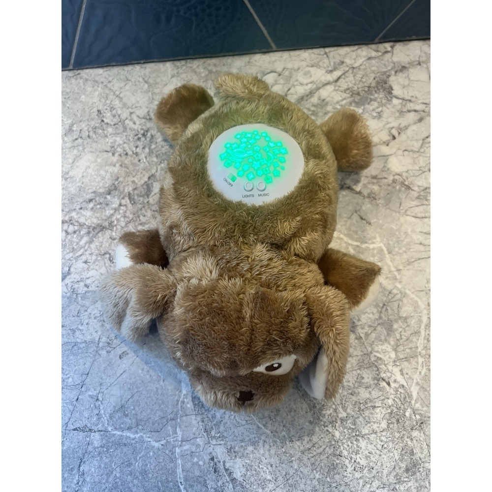 Dreamgro Puppy Star Projector Night Light Plush Dog Musical Soother Toy